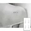 Dövme transfer su geçirmez geçici dövme kırmızı kalp Çin japon metin karikatür desen sahte dövmeler flash tatoos arm vücut sanatı kadınlar için erkekler 240426