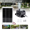 Bombas de 50 W sin escobillas de energía solar Juego de bomba de agua Solar Panel solar ultra silenciosa Sproker Sprokler Pond Garden Fountain Kit