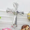 Party Decoration Holy Communion Foil Balloons Cross Balloon Christening