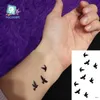 NXPD Tattoo Transfer Rocooart Animal Waterproof Temporary Tattoo Sticker Flamingo Cat Fox Tatoo Body Art Women New Fake Taty Tatuaje Cute Small Tatto 240427