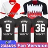 2024 River Plate Mens Soccer Jersey 23 24 Herrera Barco Fernandez Solari M. Lanzini Home Away 3rd Black Football Shirt Kort ärmuniformer