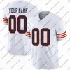 18 Caleb Williams Football Jersey Justin Fields Khalil Herbert D.J. Moore Rome Odunze Walter Payton Cole Kmet Greg Stroman T.J. Edwards Brian Urlacher Tarik Cohen