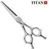 Shears Titan Barber Shop Stanless Steel VG10 Ręka wykonana ostre profesjonalne nożyczki do włosów