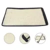 Toys 2pcs Cat Scratching Mats Natural Sisal Protect Home Furniture Foot Chair Protector Pad Climbing Tree Pet Scratcher Pads Board