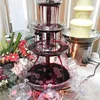 Strumenti da bar a 3 strati Electric Champagne Fontana Display Wine Dispenser Disnenser Decanter Adatto per hotel e festa di famiglia 240426