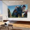 Projectoren HY300 Pro 4K Smart Projector Portable Mini 1080p Wifi 200Ansi Allwinner H713 TV Home Theatre Cinema HDMI Android 11.0 Projector