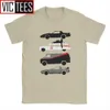 T-shirts voor heren Auto Design Fun Heren T-shirt Casual O-Neck 100 katoen modieuze korte mouwen T-shirtq240426