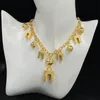 Collar colgante colgante de lujo para mujeres collares de bola de metal collares de diseñador victoria cadenas de cuello pendientes de oro de plata clásico