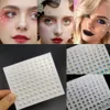 Tattoo Transfer Body Brow Fashion Women Tattoo Diamond Makeup Eyeliner Eyeshadow Face Sticker Jewel Eyes Makeup Crystal Eyes Sticker Nail Art 240426