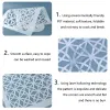 Moulds Fondant Stencils Embossing Plastic Wedding Cake Decorative Edge Molding Baking Tool for Cupcake Spray Cake Painting Stencils
