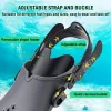 Accessori Professional Snorkeling Foot Fins Regolabile Fins per adulti Fins Flippers Attrezzatura da nuoto Attrezzatura acqua Sport Bambino per bambini adulti