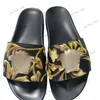 Zomer palazzo sandaal slippers luxe designer schoenen dames heren rubberen zool strand dia casual schoenen gouden stukje flat buiten schuifregelaars flip flop sandale loafer 35-46