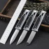 3Modèles Reate Assisté couteau pliant ouvert D2 Blade aluminium G10 Handles Tactical Camp Hunt Pocket Pocket Knives EDC Tools