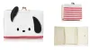 Grossist söt japansk tecknad plånbok cinnamoroll kuromi plånbok pu läder blixtlås spänne kortväska melodi kort plånbok