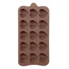 Moulds Love Mold Silicone Baking Accessories DIY Chocolate Candy Molds Fudge Cupcake Decorating Supplies Baking Tools Cake Molds