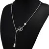 Choker Leaf Necklace Silver Color Pearl Leaves Halsband Fashion Women Party Clavicle Chain Jewelry Accessories Gift