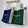 Abendtaschen Damen -Leinwand Schulter Shopper Bag Baumwolltuch Eco Einkaufen für Frauen Mädchen Student Handtasche Großes Tasche Buch