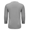 2024 katoenen linnen t-shirt mannen casual v-neck tees lente los 3/4 lange mouw t shirts ademende vaste kleur pullover tops zomer herfst mannelijke nieuwe kleding