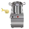 Elektrische kommerzielle Gemüse Schneidmaschine Multifunktionsfleisch Gemüse Lebensmittelhacker Maschine mit Schüsselschneidermixer