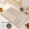 Carpets Polyester Drain Pad Dish Drainer Kitchen Mats Sink Rug Absorbent Coffee Mat Draining Rugs Countertop Protector