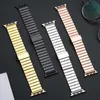 Watch Band Serisi 8 7 6 5 4 SE 3 2 1 Ultra 49mm 45mm 44mm 41mm 40mm 42 Ticari Paslanmaz Çelik Strip 240424