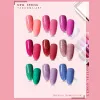 Kits 2022 Hotsale Sparkling Pink Red Green Blue Nail Polish Set Long Lasting Acrylic Nail Kit Led Polish Lacquer Gel Polish Kit 15ml