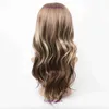 Peruka nowa peruka damska stopniowa długie kręcone włosy Rose Net Head