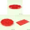 Vormen 1 stks siliconen cake wafel wafel wafels pan rechthoek hartvormige bakware bakeware anti -aanbak bakvorm keuken kookgereedschap diy cake