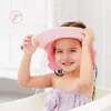 Czapka szamponu Baby Dziecka ochrona ucha maluch Baby Shower Cap Baby Shampo Shampo Cap Silikon Regulowany 240412