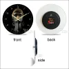 Klockor Skicka bilder Anpassade konstklocka Art Wall Clock Hemmode Dekoration Silent Quartz Clock Family Christmas Gift 12 "14"