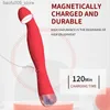 Other Health Beauty Items 10 modes of silicone artificial penis AV rod vibrator suitable for women soft G-spot and labial massage adult product Q240426