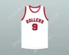 Nombre personalizado para hombres Jóvenes/niños Bob Hubbard 9 Providence Steamrollers White Basketball Jersey 4 cosido S-6XL