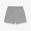 Весеннее лето в США 24SS Флисовый флисовый маленький силиконовый логотип сплетенные шорты Женщины мужчины Скейтборд Хай -стрит хлопок.