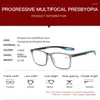 Sunglasses Pochromic Multifocal Reading Glasses Blue Light Blocking Presbyopia Eyewear Far Near Sight Intelligent Eyeglasses 1.0 To 4.0