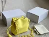 2024 new fashion design women classic cloud drawstring small Fuku bag cowhide material super all-in-one crossbody bag