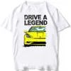 T-shirts voor heren rijden een legende Celica 7 Generation Facelift Model T-shirt unisex mannen korte slev Harajuku hiphop casual boy white ts tshirt t240425