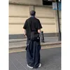 Men's Jeans Baggy Cargo jeans with large pockets Trousers mens denim pants wide leg pants womens loose casual street clothing hip-hop Harajuku 2023L2404