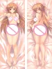 Poduszka DIY Spersonalizowane anime Dakimakura Yuuki Asuna Pillowcase Poduszka Uścisku nadwozie Poduszka Połowa osłona obudowa kroplowanie
