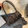 Totes YOUDEYISI Leopard Prints Underarm Shoulder Bags For Women French Style Crossbody Phone Bag 2024 Latest Luxury Designer Handbags