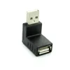 Mini USB 5pin Mężczyzna do USB Kobiet 90 stopni Kąt złącza złącza danych Synchronizowanie danych OTG dla samochodu MP3 MP4 Tabletki U-Disk