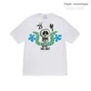 Luxe modemerk Sy Classic Mens and Dames T -shirt Angel Rabbit Dinosaur Dice 8 Ball Short Sleeve Tezu