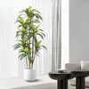 Flores decorativas grandes plantas artificiais