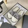 2024 Luxus Sandalen Frauen Schuhe Kanal Chanells Chanelsandals geflochten