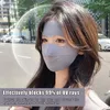 Berets Sunscreen Mask Traceless Women Detachable Facekini Silk Anti-ultraviolet Summer Breathable Thin Cover Whole Face