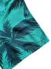 Chemises décontractées pour hommes New Mens Shirt Game Personnage Sême style Coubain Cubain Oversian Hawaiian Imprime de vacances Summer Holiday 240424