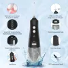 Irygator doustny irygator przenośne zęby dentystyczne czyszcznik wody Flosser wybielanie wybielanie odrzutowca USB 350 ml dużych zbiornik w ustach torba potężne narzędzie