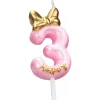 Ragazza rosa Happy Birthday Cake Cake Topper Birthday Anniversary Feste e decorazioni per feste