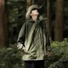 Florest Style Autumn New Hooded Three Prova Assault Over Outdoor Loose Jacket Versatile for Men XZ Special P