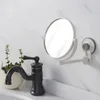 Miroir Ad-Bath Miroir Cosmetic 1x / 3x Magrillage d'aspiration de tasse de bains à double face