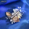 Nakrycia głowy Hnccx Wedding Flower Fryzury Klip Bride Bankiet Delikatne tiara nakrycia głowy ozdoby nakrycia głowy CP269